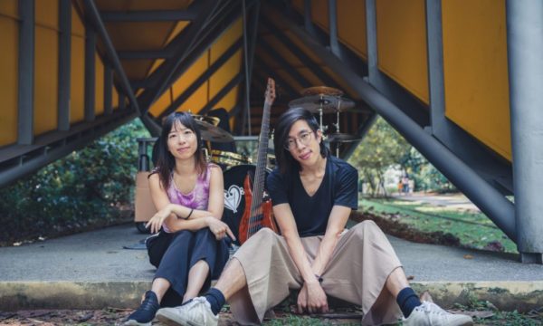 JP & Wini of Altoduo, a Singaporean Math Rock band