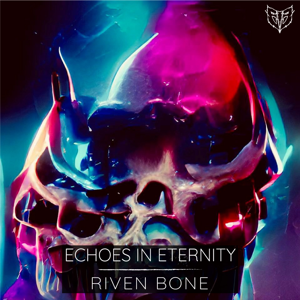 Cover Art by Aidan Cibich for Single, Riven Bone by Echoes In Eternity