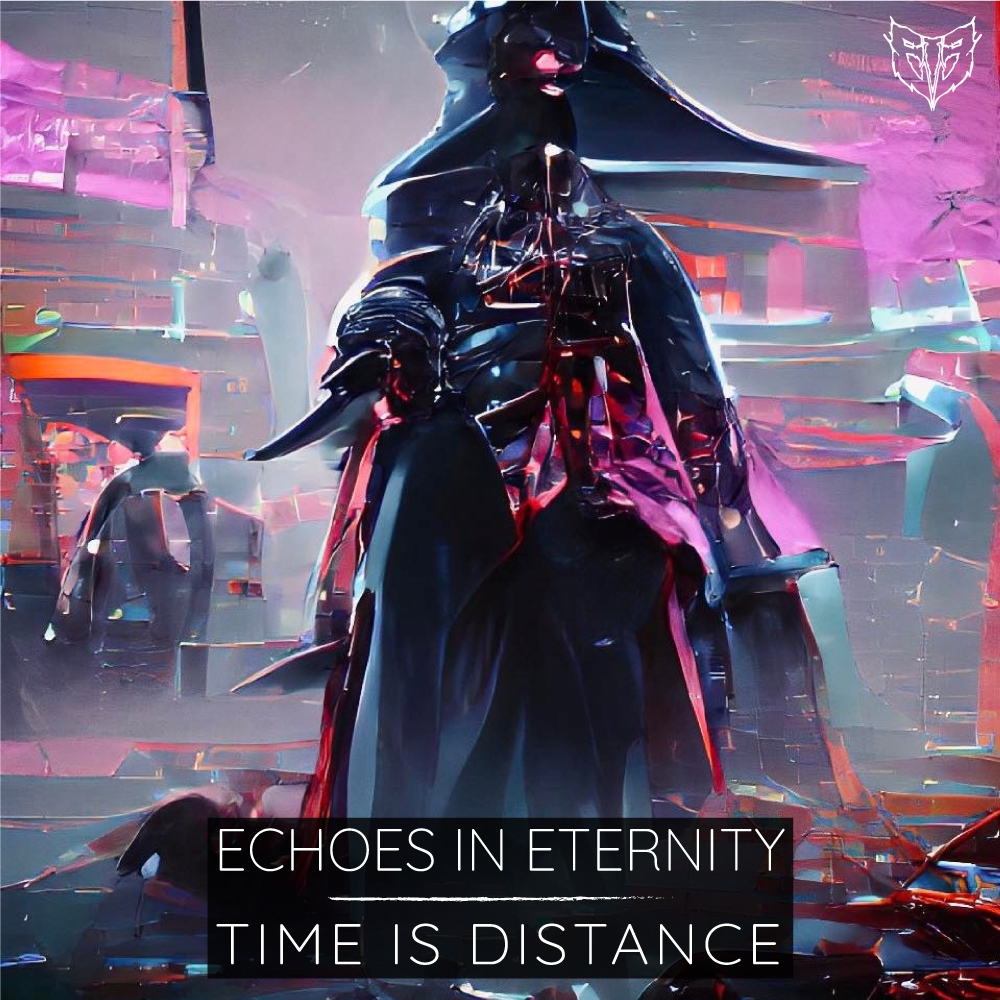 Cover Art for EP called Time Is Distance by Echoes In Eternity